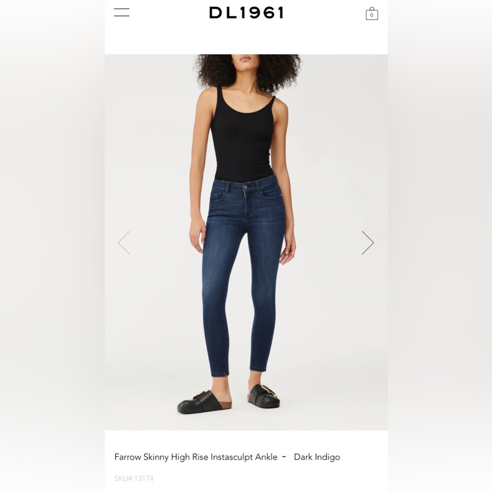 NWT DL1961 Farrow High Rise Jeans Sz 27